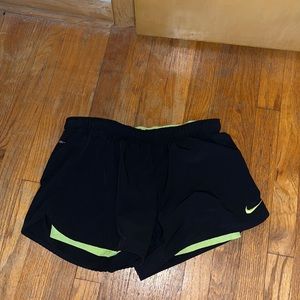Black Nike shorts